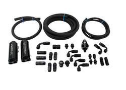 Extreme Swap Fuel System Plumbing Kit Dual 8AN Feed (Just add up to 6gpm pump)