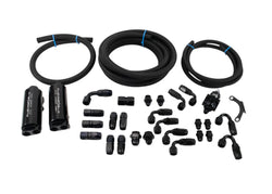 Extreme Swap Fuel System Plumbing Kit Dual 8AN Feed (Just add up to 6gpm pump)