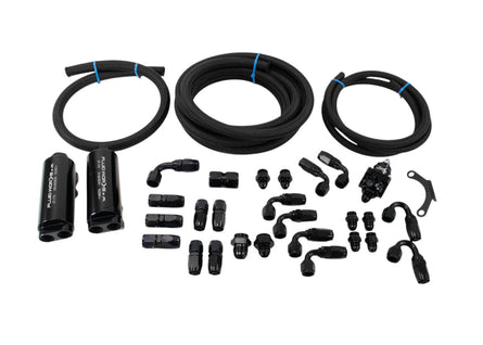 Extreme Swap Fuel System Plumbing Kit Dual 8AN Feed (Just add up to 6gpm pump) - Motion Raceworks
