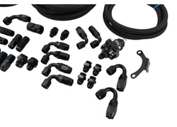 Extreme Swap Fuel System Plumbing Kit Dual 8AN Feed (Just add up to 6gpm pump)