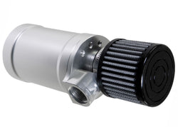 Motion Raceworks Top Loader Billet Oil Catch Can Clear Anodized ( Single 12 AN Port )