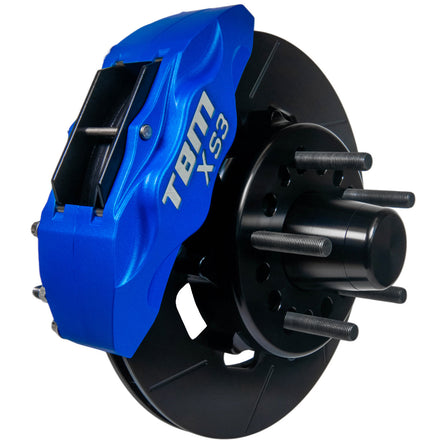 1973-87 Chevrolet C10 Square Body XS3 Front Street Brake Kit (CPP/Ridetech Spindle) - Motion Raceworks