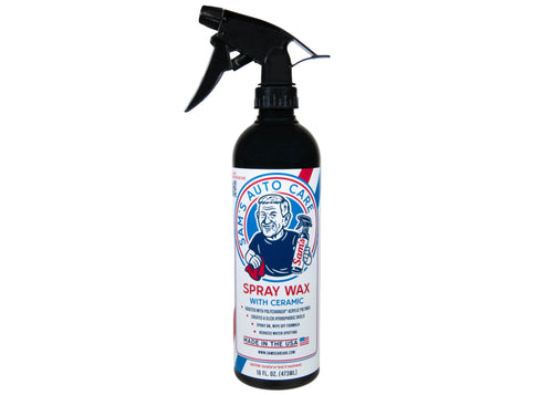 Sam's Spray Wax Kit w/ Microfiber Towel - Motion Raceworks