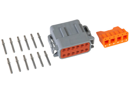RIFE 12 Pin DTM Connector Kit Male Only