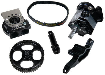 LS Single Stage External Wet Sump Oiling System Kit 56 tooth HTD (Passenger Side) - Motion Raceworks