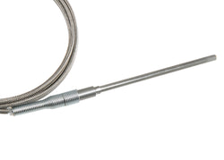 RIFE 3/16" Ktype EGT Probe w/ 72Ungrounded Junction x 4 Inch Inconel Prove w/72 Inch Stranded w/ Teflon Insulation SS Overbraid