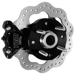 (X-Series) 1992-2001 Honda/Acura (GSR / Hub City / S1Built Alpha6 knuckle) Drag Racing Rear Brake Kit