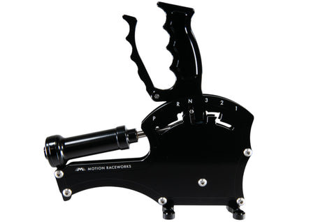 TH400 3 Speed Forward Standard Pattern Operator Series Billet Shifter Front Exit - Motion Raceworks