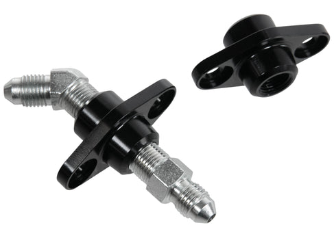 1/8" NPT Bulkhead Flanged Pass Thru Fitting by Motion Raceworks - Motion Raceworks