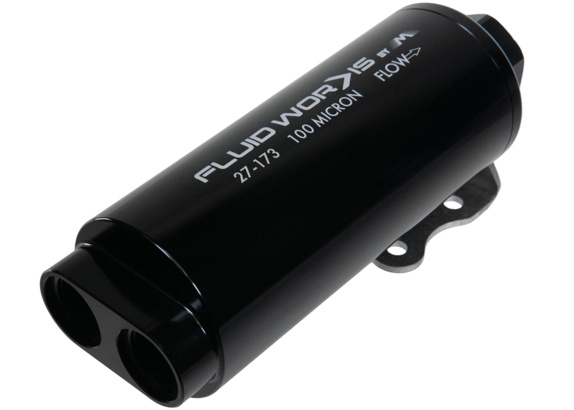 Fluidworks Dual Inlet 12GPM Pre Fuel Filter w/ Mount (100 Micron) 27-1 ...