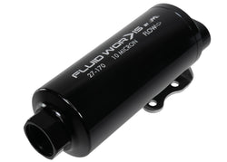 Fluidworks Single 12ORB Inlet/Dual 10ORB Outlet Post Fuel Filter w/ Mount (10 Micron) 27-170