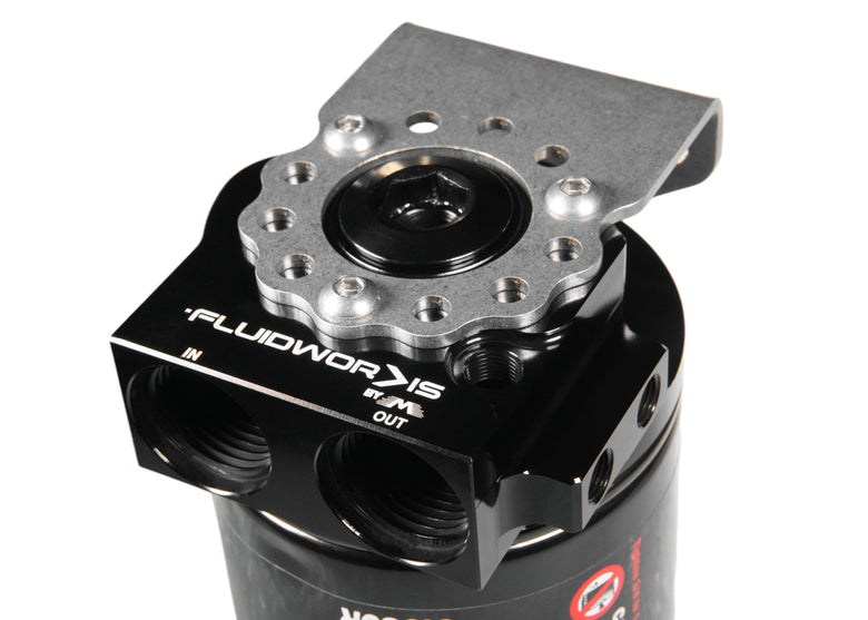 Fluidworks Remote Oil Filter - Front Load Style – Motion Raceworks