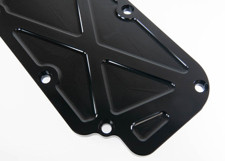 Gen V LT Race Valley Cover Black Anodized 11-130BLK-Motion Raceworks-Motion Raceworks