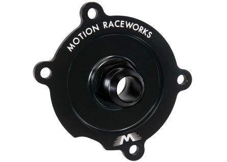 Coyote Ford Water Pump Delete/Electric Water Pump Inlet 16AN - Motion Raceworks