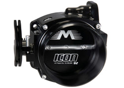 ICON 92/95mm Cable Drive Throttle Body (Black) w/ Interchangeable Connection