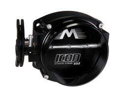 ICON Race 102/105mm Cable Drive Throttle Body (Black) w/ Interchangeable Connection