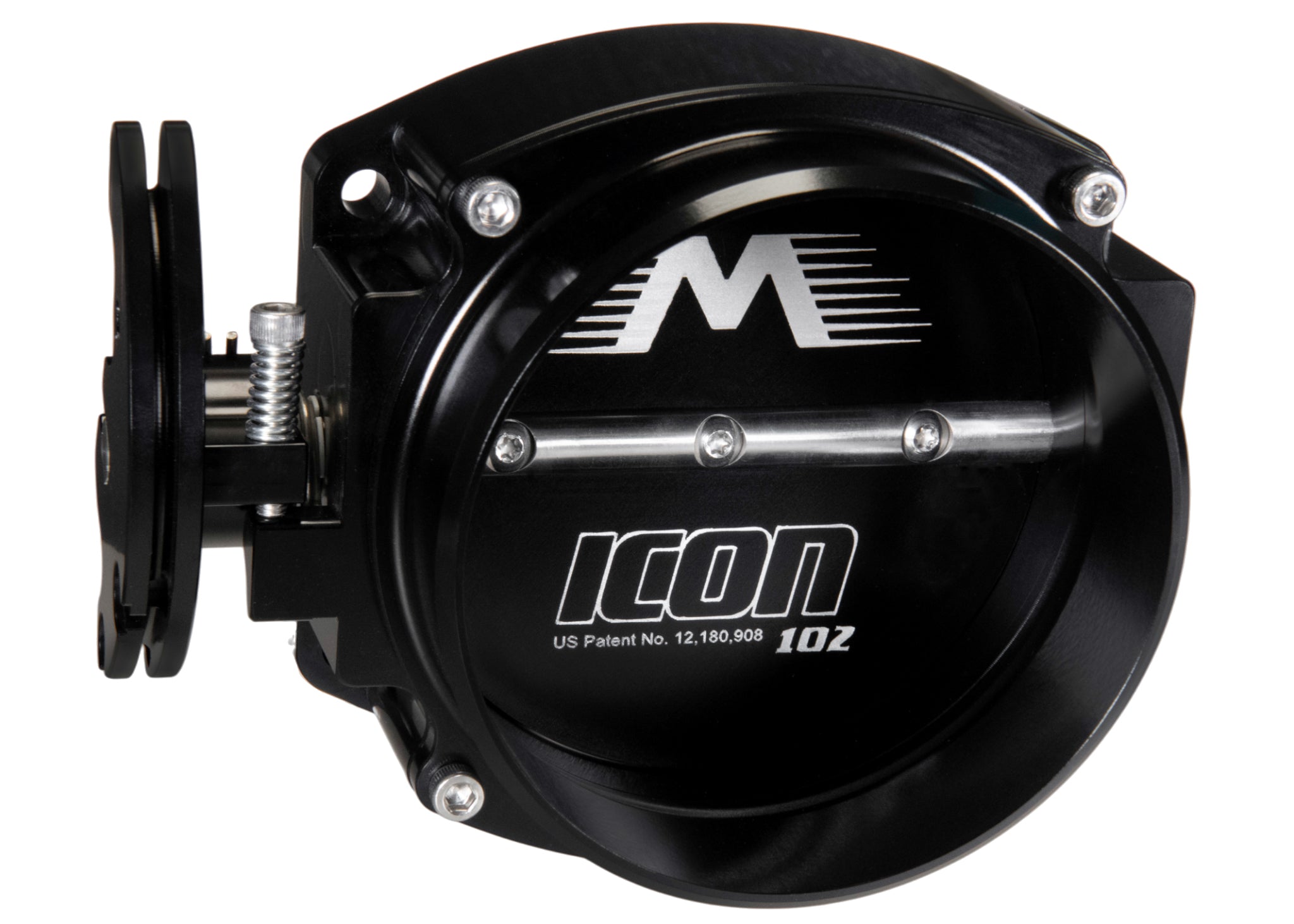 ICON Race 102/105mm LS Cable Drive Throttle Body (Black) w