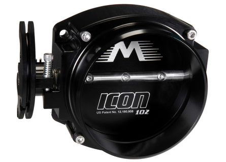 ICON Race 102/105mm Cable Drive Throttle Body (Black) w/ Interchangeable Connection