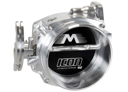 ICON 92/95mm Cable Drive Throttle Body (Bare Finish) w/ Interchangeable Connection