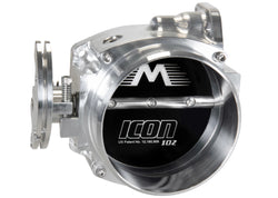 ICON 102/105mm Cable Drive Throttle Body (Bare Finish) w/ Interchangeable Connection