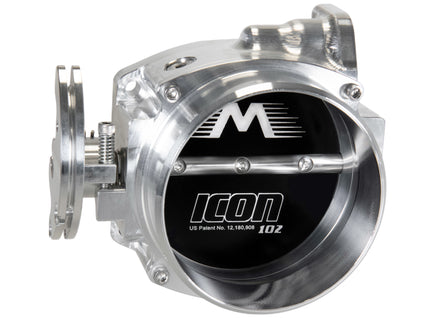 ICON 102/105mm Cable Drive Throttle Body (Bare Finish) w/ Interchangeable Connection