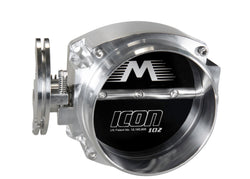 ICON Race 102/105mm Cable Drive Throttle Body (Bare Finish) w/ Interchangeable Connection