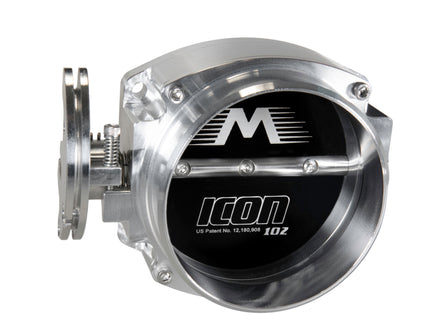 ICON Race 102/105mm Cable Drive Throttle Body (Bare Finish) w/ Interchangeable Connection