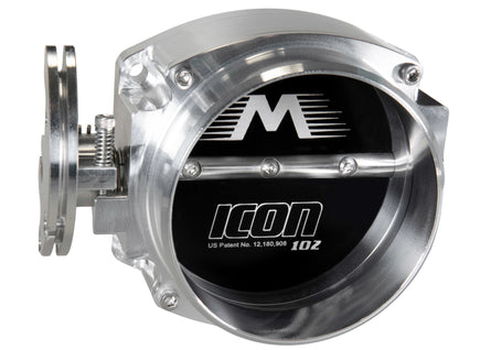 ICON Race 102/105mm Cable Drive Throttle Body (Bare Finish) w/ Interchangeable Connection