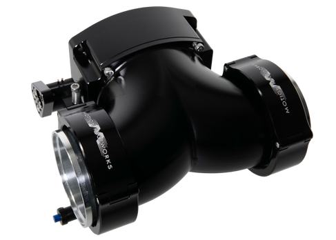 ICON Race Non IAC 102/105mm Mechanical Throttle Body (Black) w/ Interchangeable Connection (Copy) - Motion Raceworks