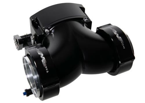 ICON Race Non IAC 102/105mm Mechanical Throttle Body (Black) w/ Interc ...