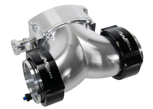 ICON Race Non IAC 102/105mm Mechanical Throttle Body (Bare Finish) w/ Interchangeable Connection (Copy) - Motion Raceworks