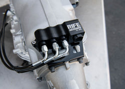 RIFE ProMod Series Transmission Combo Pack for TH400 Lock Up Transmission Pressure Triple Sensor Block Kit with Mount