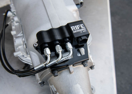 RIFE ProMod Series Transmission Combo Pack for TH400 Lock Up Transmission Pressure Triple Sensor Block Kit with Mount