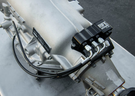 RIFE ProMod Series Transmission Combo Pack for TH400 Lock Up Transmission Pressure Triple Sensor Block Kit with Mount