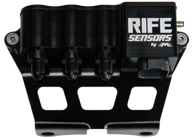 RIFE ProMod Series Transmission Combo Pack for TH400 Lock Up Transmission Pressure Triple Sensor Block Kit with Mount - Motion Raceworks