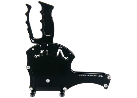 TH350 Clean Neutral 3 Speed Push To Shift Operator Series Billet Shifter Rear Exit w/ CO2 Assist