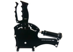 TH400 3 Speed Push To Shift Reverse Pattern Operator Series Billet Shifter Rear Exit