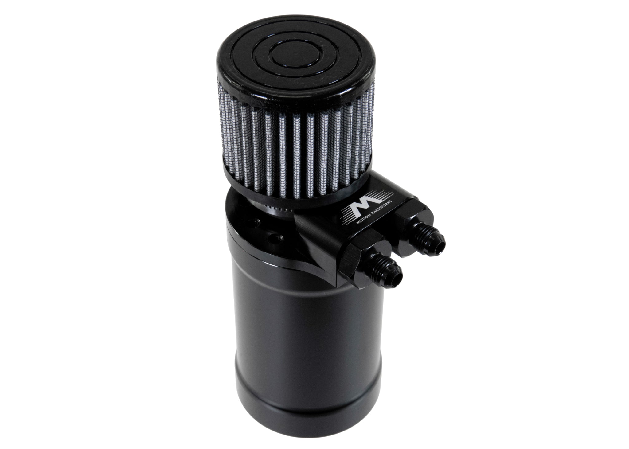 Top Loader Billet Internally Baffled Oil Catch Can (Dual 10AN Port