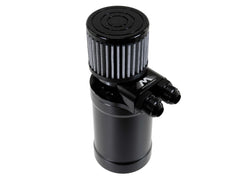 Top Loader Billet Internally Baffled Oil Catch Can (Dual 10AN Port)