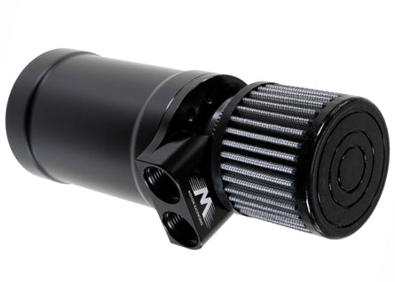 Top Loader Billet Internally Baffled Oil Catch Can (Dual 10AN Port)