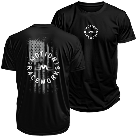 Motion Patriot Shirt (Gildan Dry Blend) - Motion Raceworks