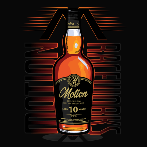 Motion Raceworks Aged 10 Years Bourbon Shirt
