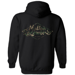 Motion Raceworks Camo Print Pull Over Hoodie