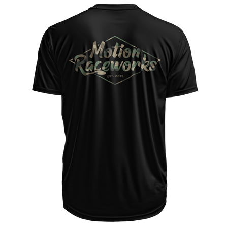 Motion Camoflauge Black Shirt District - Motion Raceworks