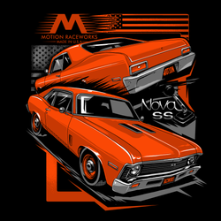 Motion Raceworks Project Orange Crush Nova Shirt