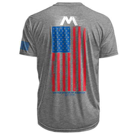 Gray Freedom Shirt (District Material)
