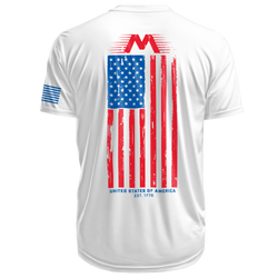 White Freedom Shirt (District Material)