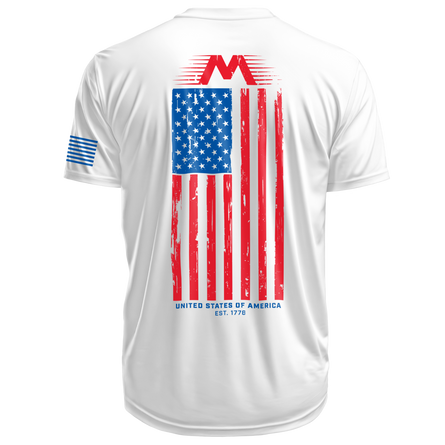 White Freedom Shirt (District Material)
