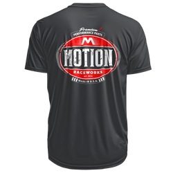 Motion Vintage Series Oil Can Shirt Gray - Motion Raceworks