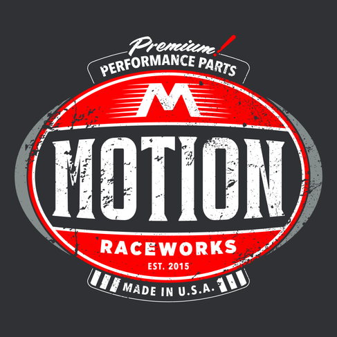 Motion Vintage Series Oil Can Shirt Gray - Motion Raceworks